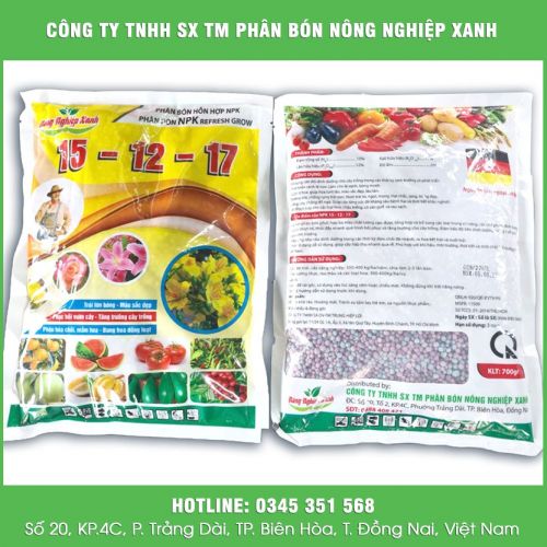 Phân bón hỗn hợp NPK Refresh Grow